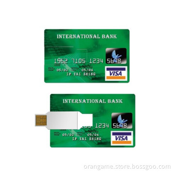 Advertising Card Webkey, Credit Card Webkey